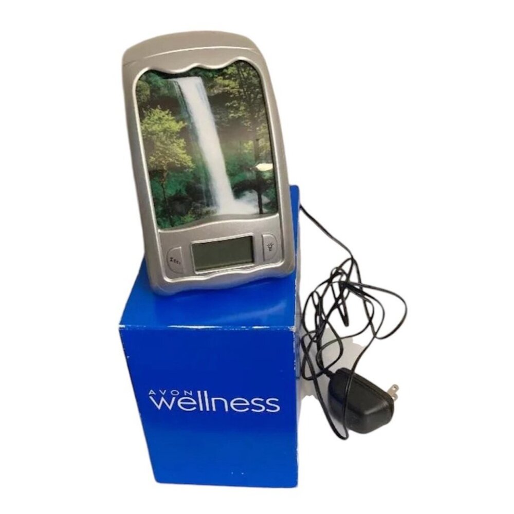 Avon Wellness Light-Falls Wake Up Clock With Waterfall Design & Sound